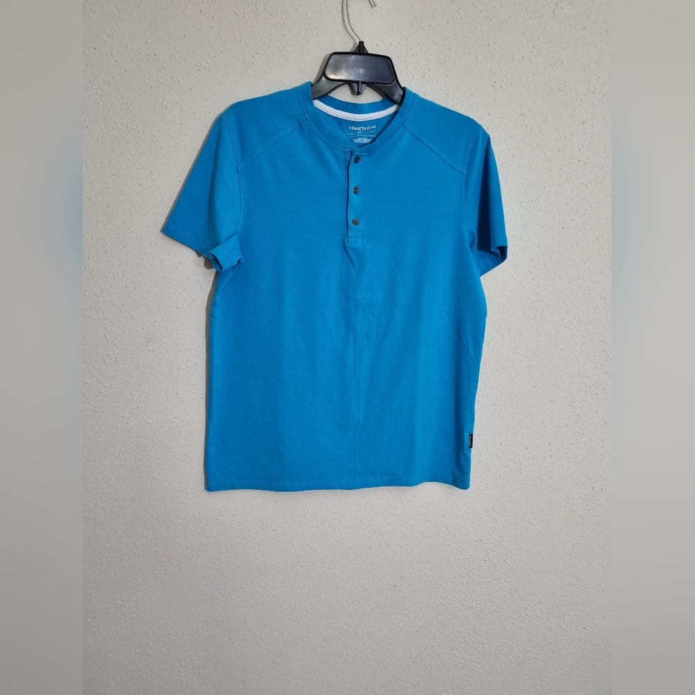 Blue Henley Shirt - Picture 5 of 5